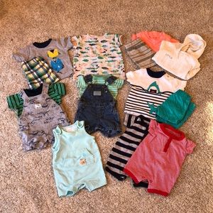 Newborn and 0-3 month boy bundle
